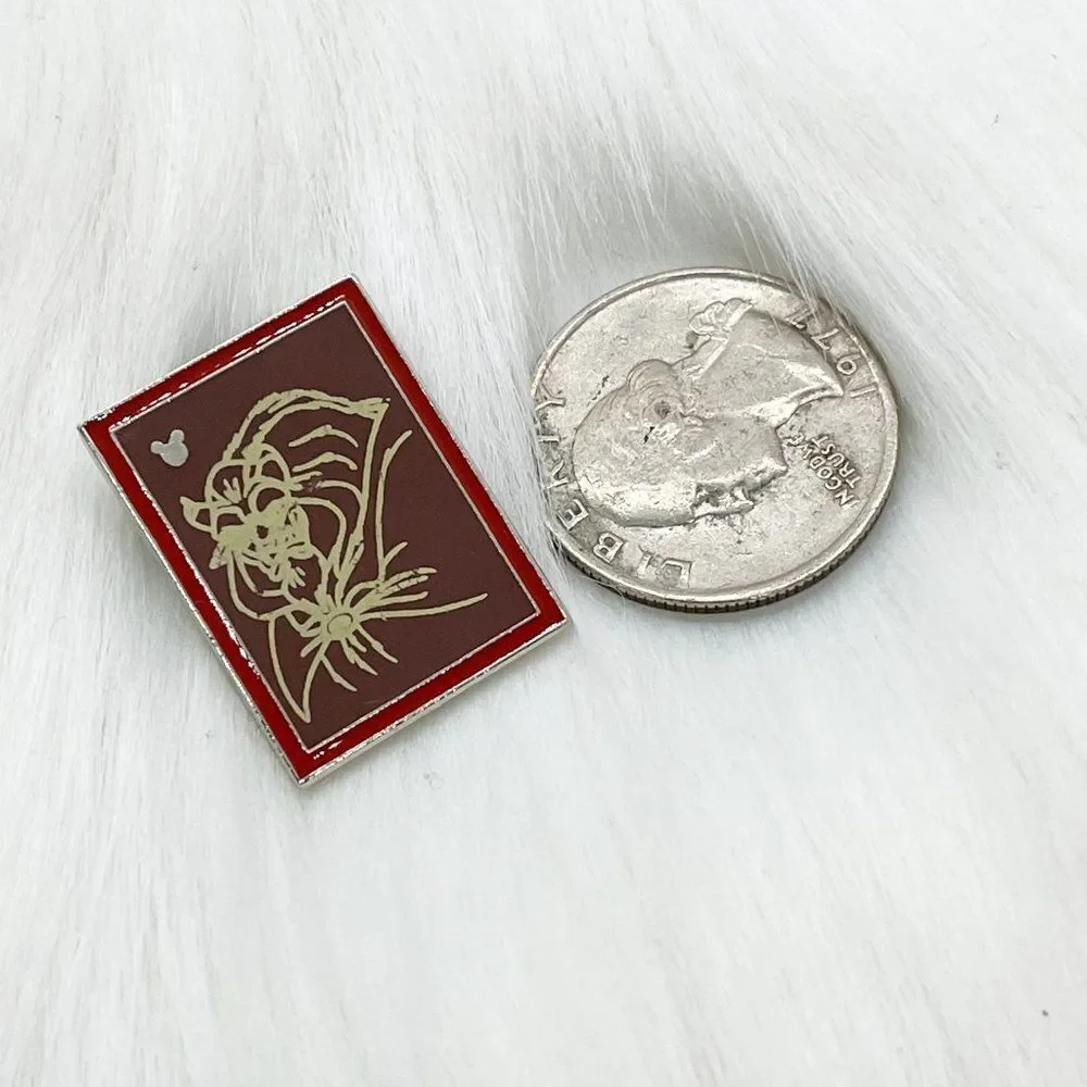 🔮 5/$25 Disney Chalk Sketches Beauty And‎ The Beast Pin